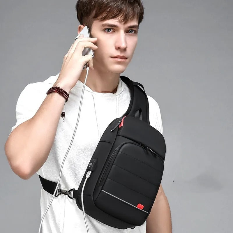 Multifunctional Men's Chest Bag