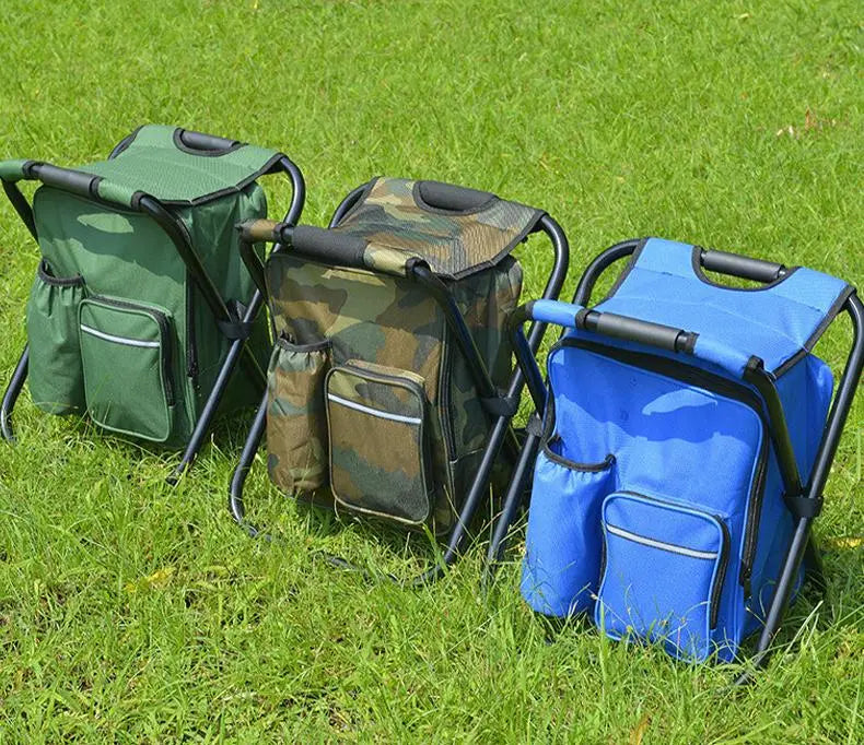 Multifunctional backpack chair for outdoor use