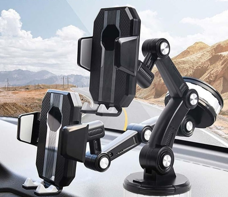 Multifunctional car phone holder