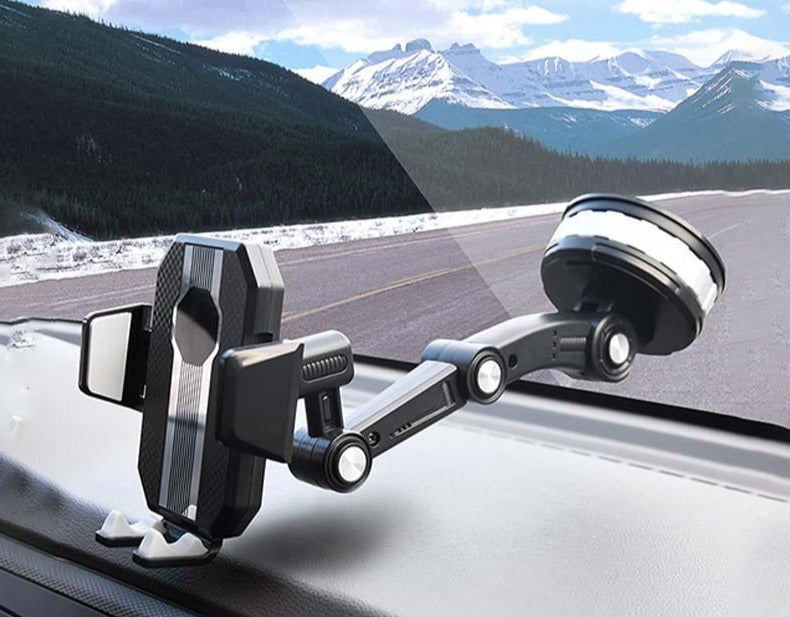 Multifunctional car phone holder