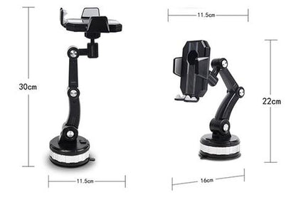 Multifunctional car phone holder