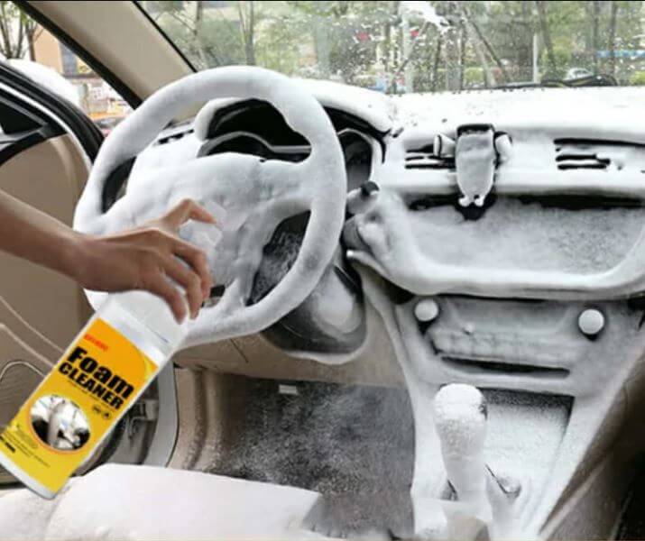 Multifunctional foam cleaner