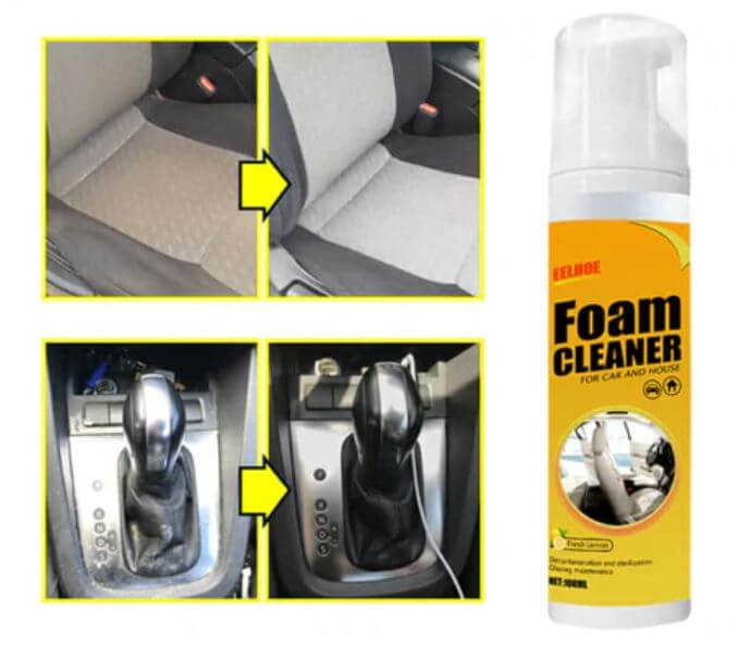 Multifunctional foam cleaner