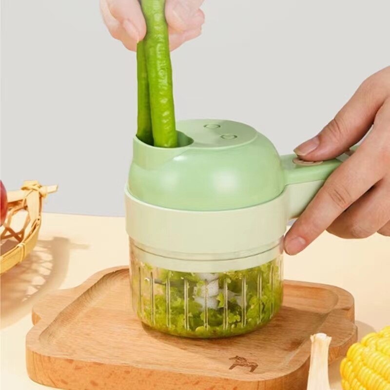 Multifunctional handheld vegetable slicer