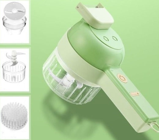 Multifunctional handheld vegetable slicer
