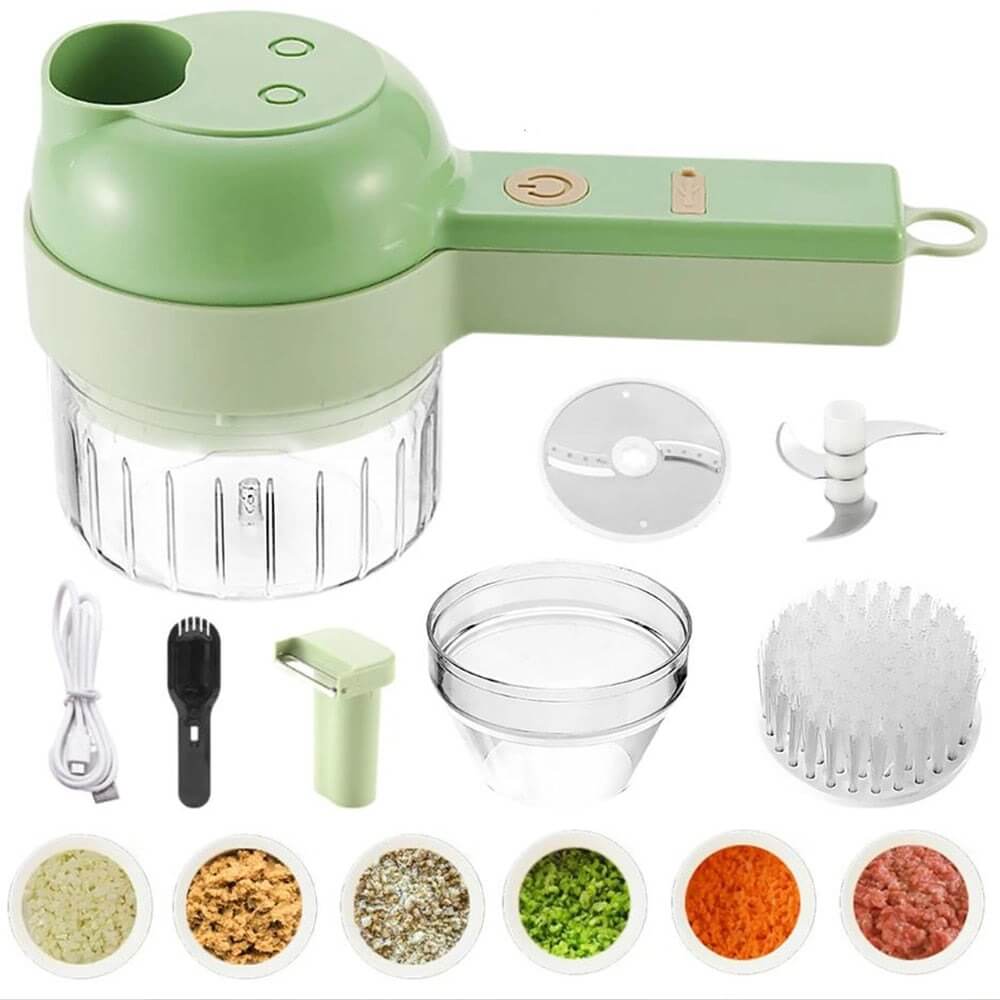 Multifunctional handheld vegetable slicer