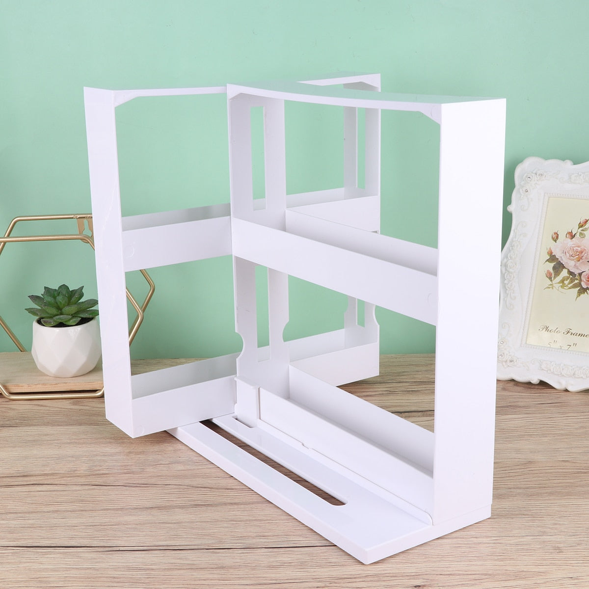 Multifunctional rotary storage rack