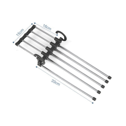 Multifunctional trouser rack