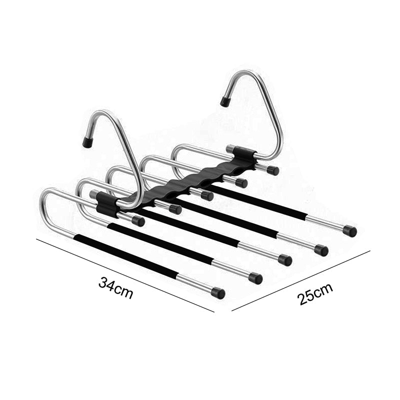 Multifunctional trouser rack