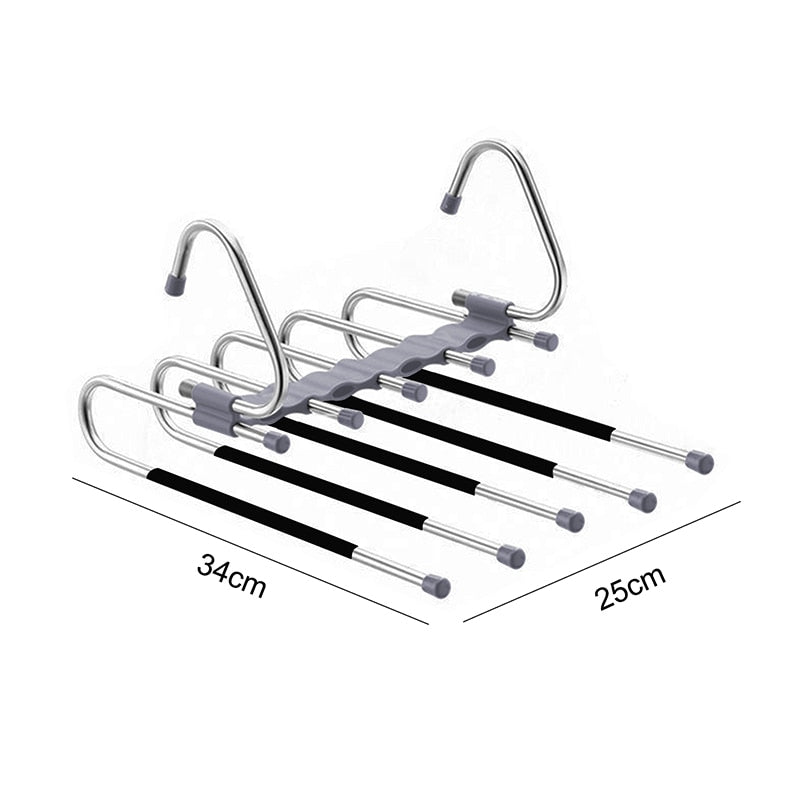Multifunctional trouser rack