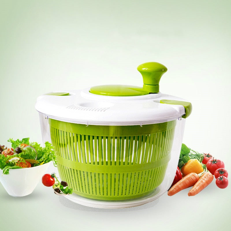 Multifunctional vegetable spinner
