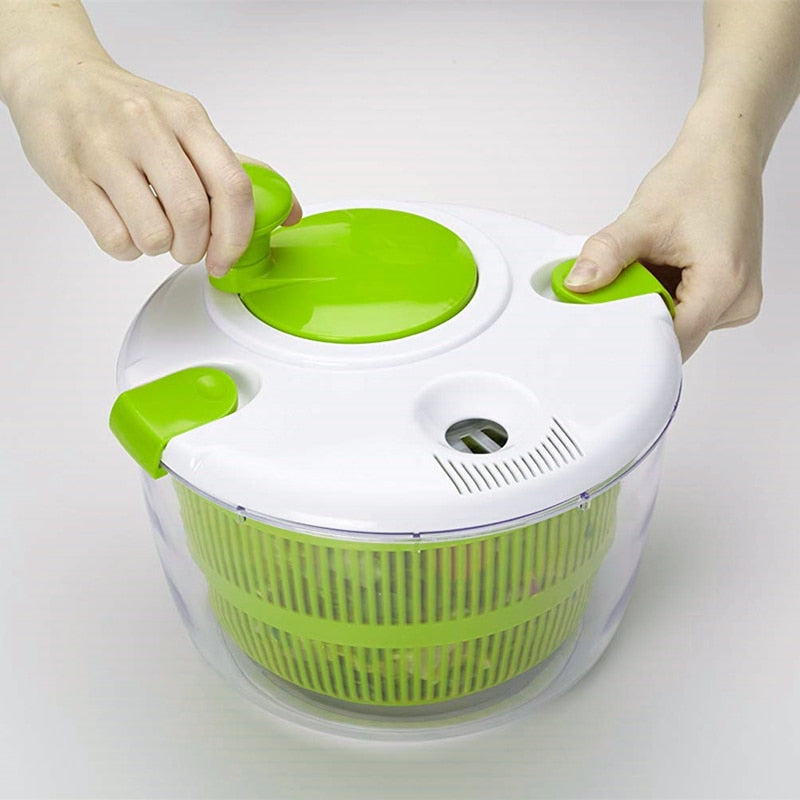 Multifunctional vegetable spinner
