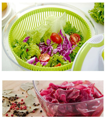 Multifunctional vegetable spinner