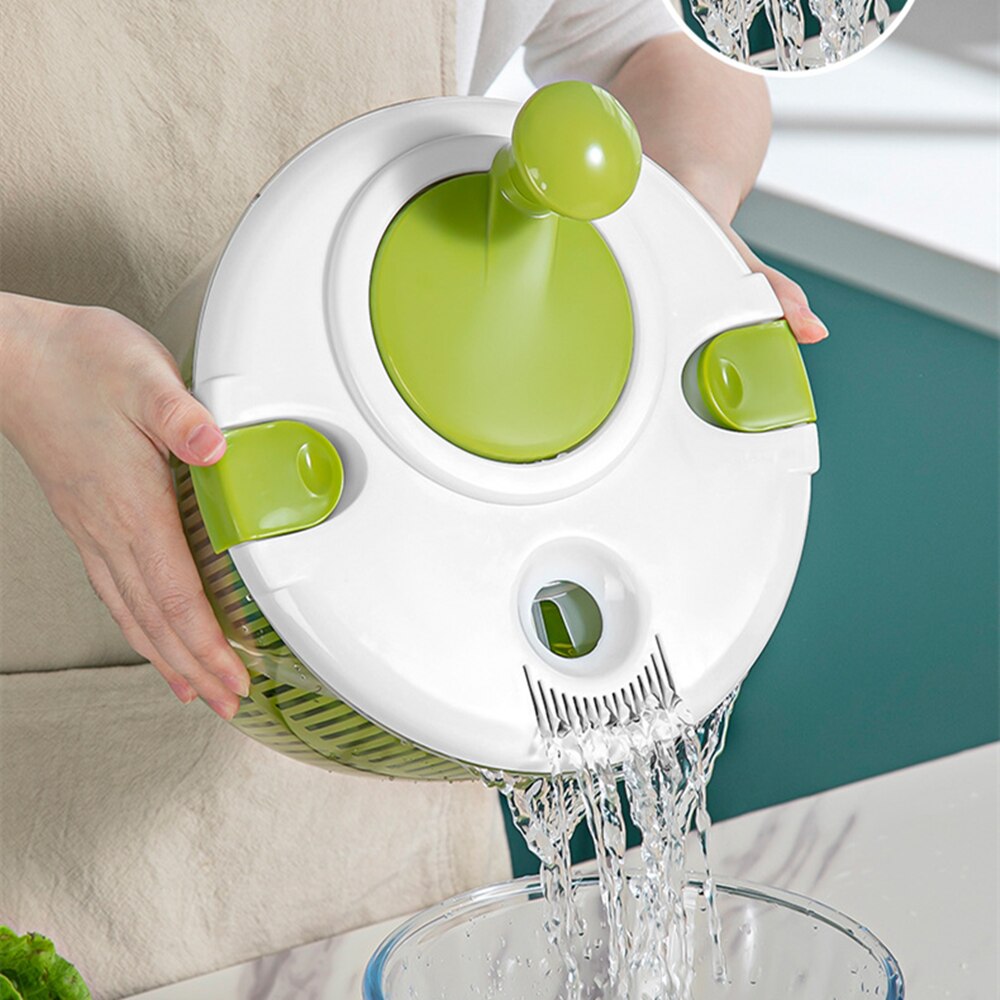 Multifunctional vegetable spinner