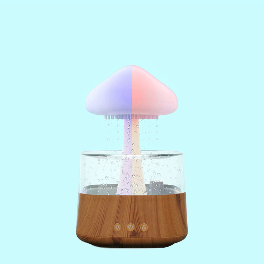Mushroom raindrop humidifier