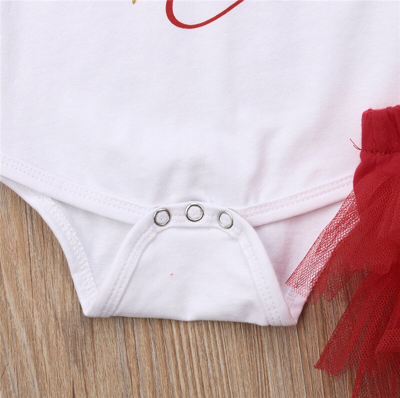 My First Christmas Baby Romper