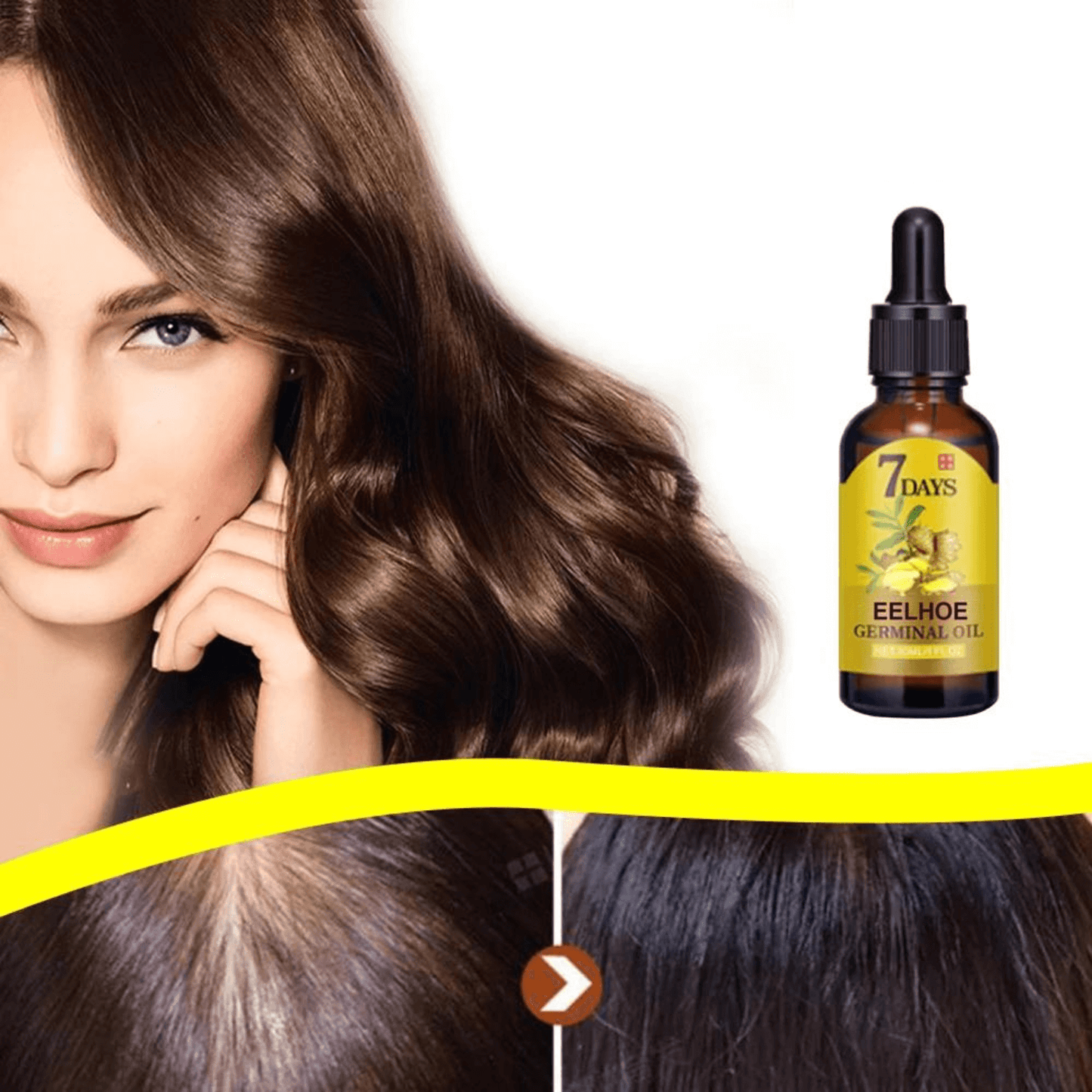 Natural Ginger Hair Growth Oil