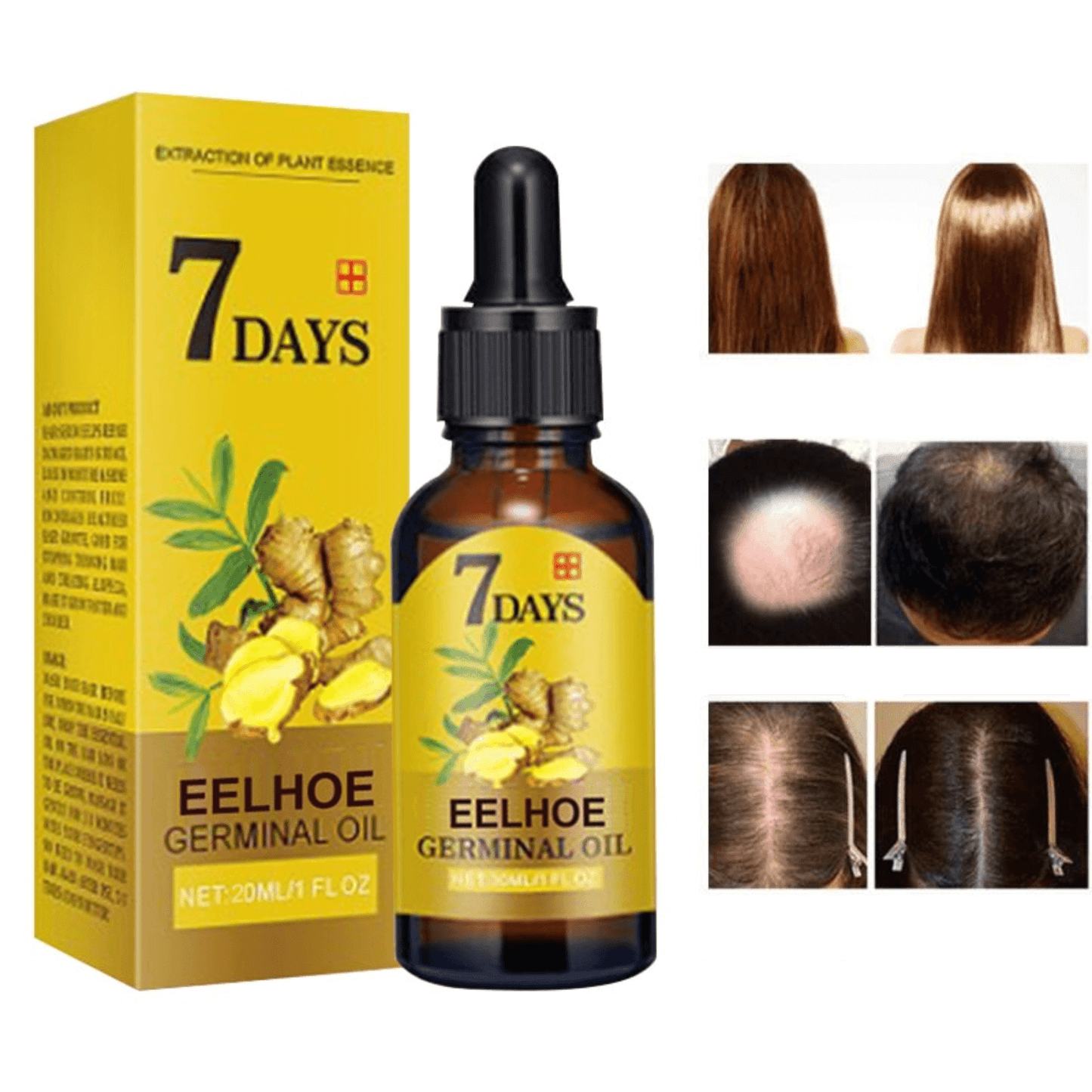 Natural Ginger Hair Growth Oil