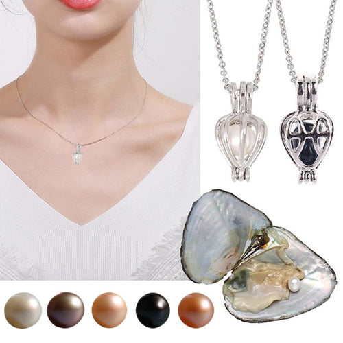 Natural Oyster Pearl Necklace