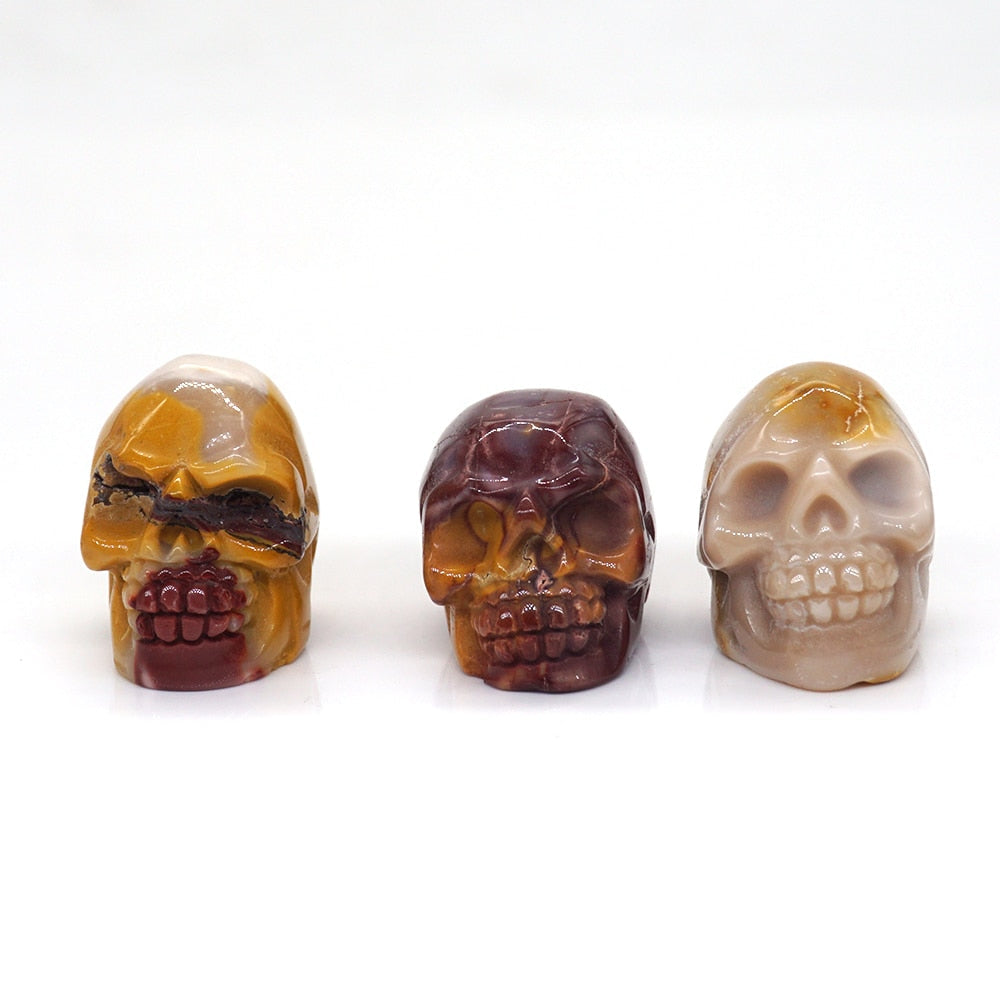 Natural Skull Crystal Stone
