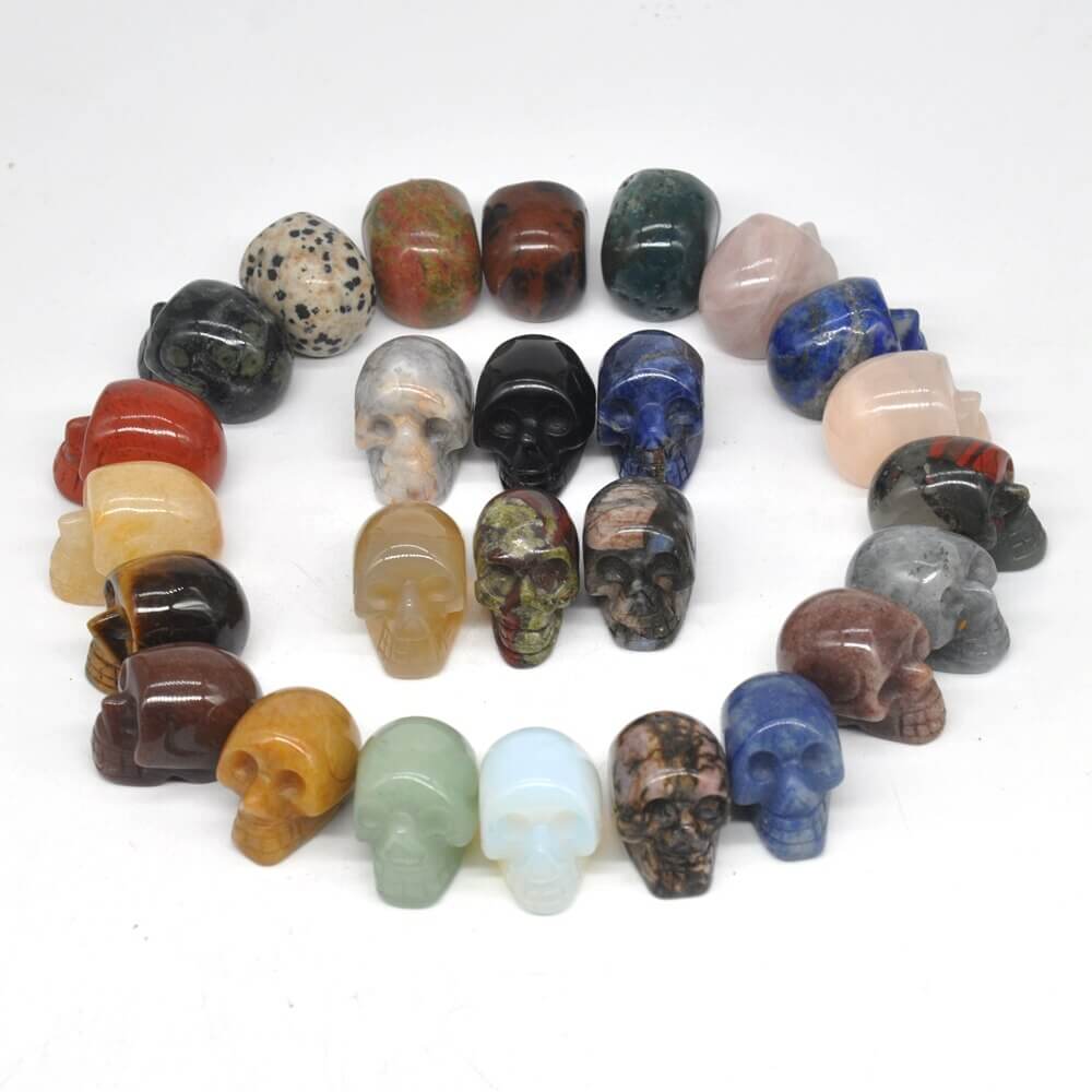 Natural Skull Crystal Stone