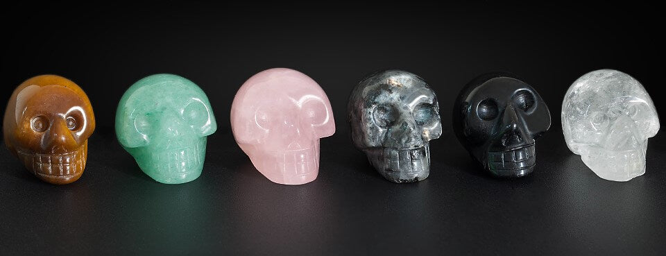 Natural Skull Crystal Stone