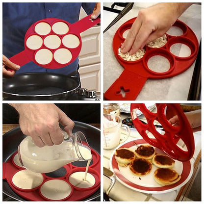 Non- Stick Pancake Flip Cooker