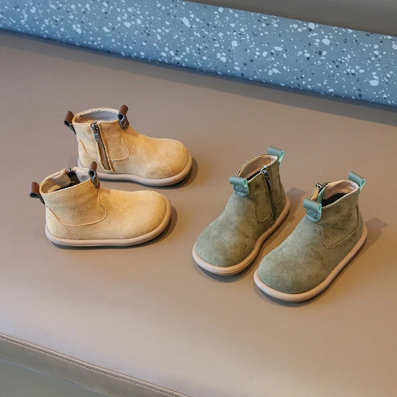 Non-slip children's ankle boots