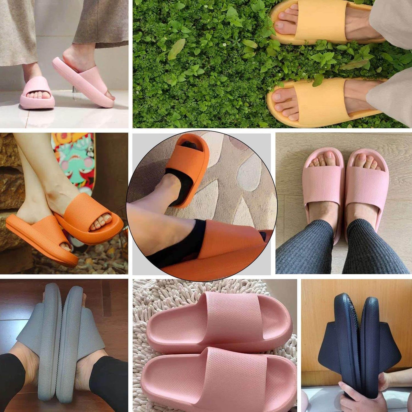 Non-slip slippers