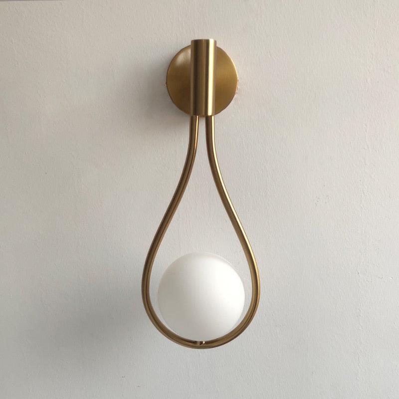 Nordic Creative Metal Wall Lamp