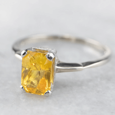 November Birthstone Ring