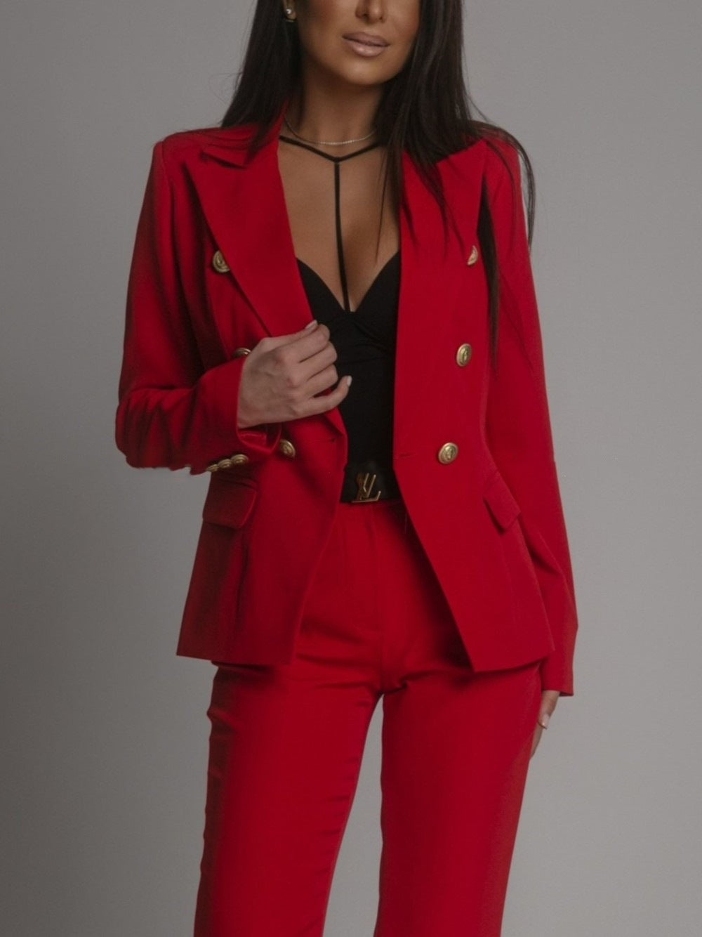 Women's Two-piece Set Blazer and Trousers Modern