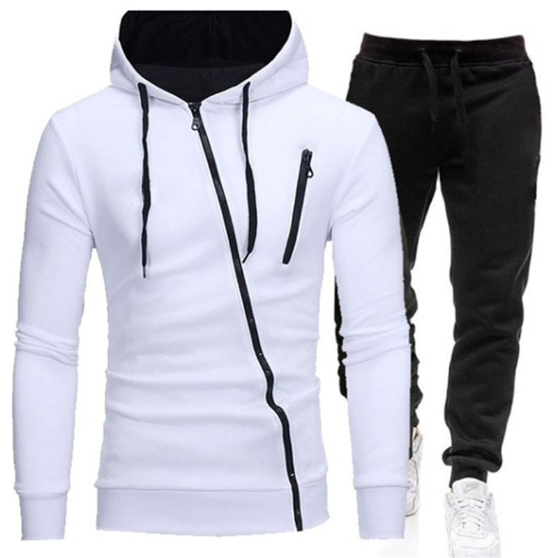 Oblique Zips Men's Tracksuit