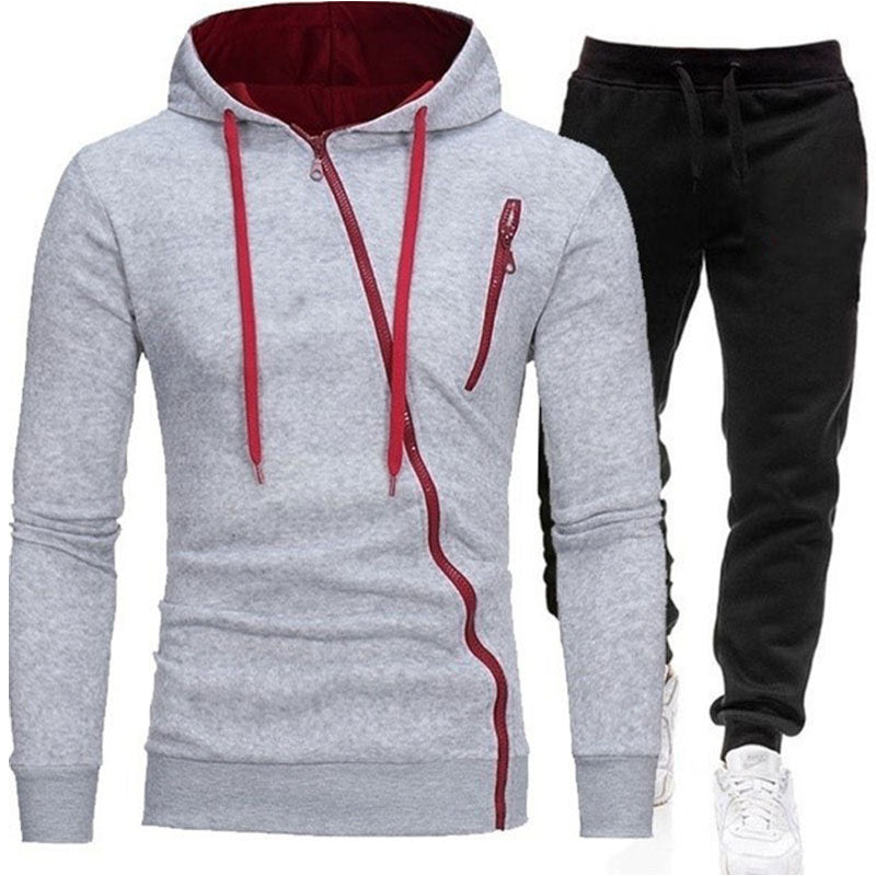 Oblique Zips Men's Tracksuit