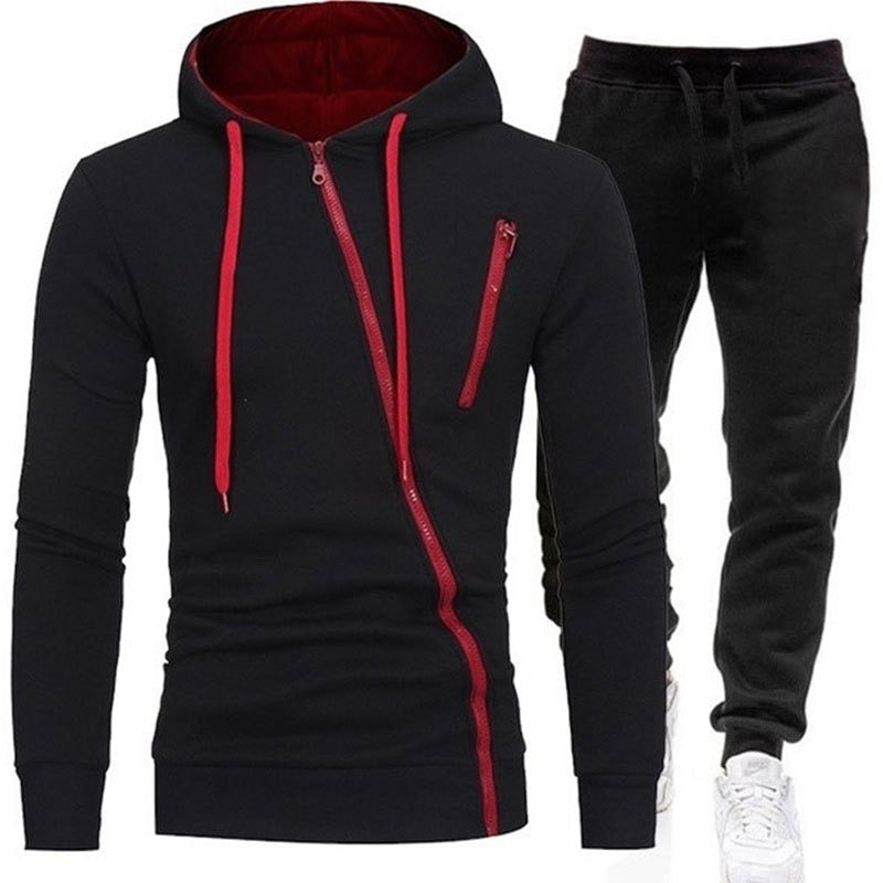 Oblique Zips Men's Tracksuit