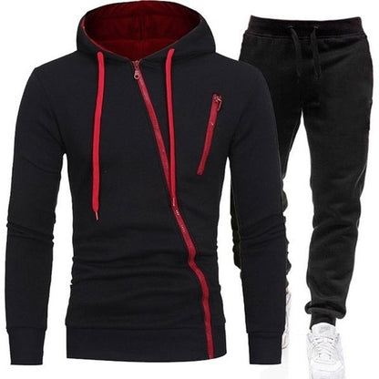 Oblique Zips Men's Tracksuit