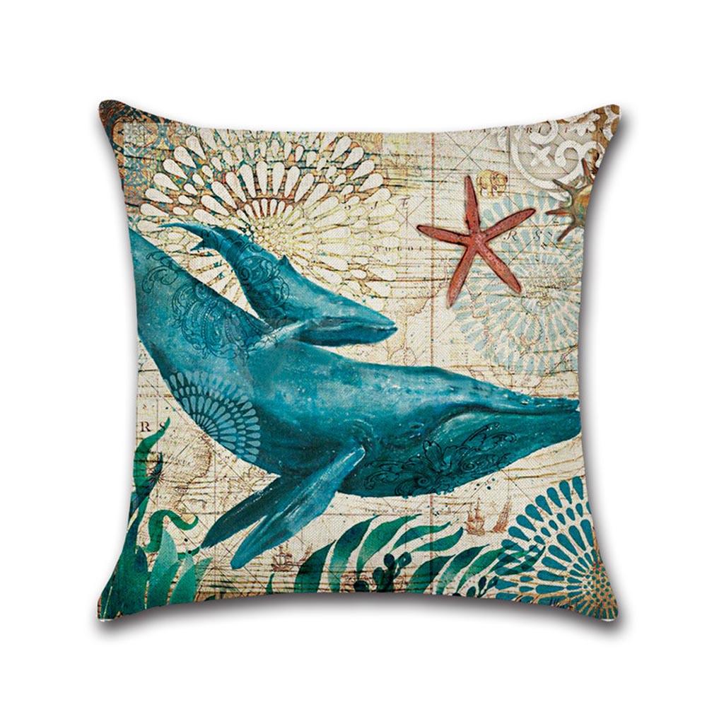 Ocean Themed Printed Cushion Covers