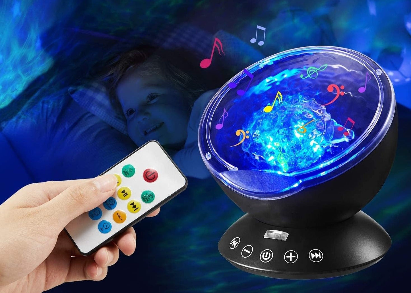 Ocean Wave Projector LED Nightlight
