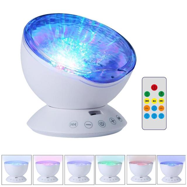 Ocean Wave Projector LED Nightlight