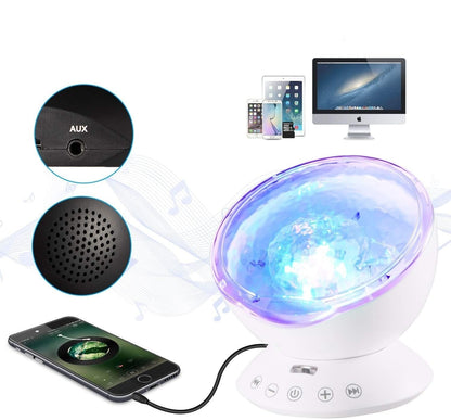 Ocean Wave Projector LED Nightlight
