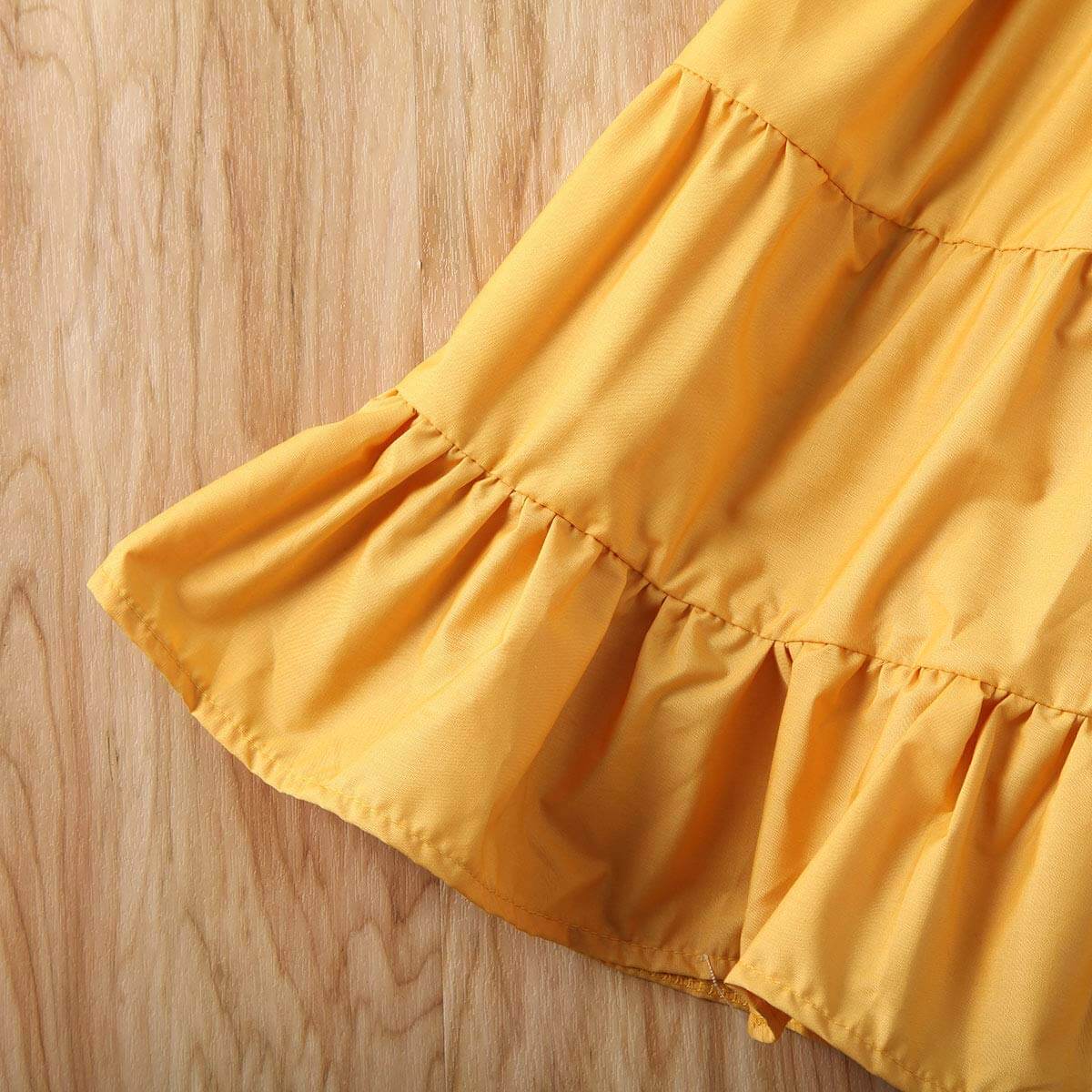 Off Shoulder Crop Top & Ruffle Skirt Set
