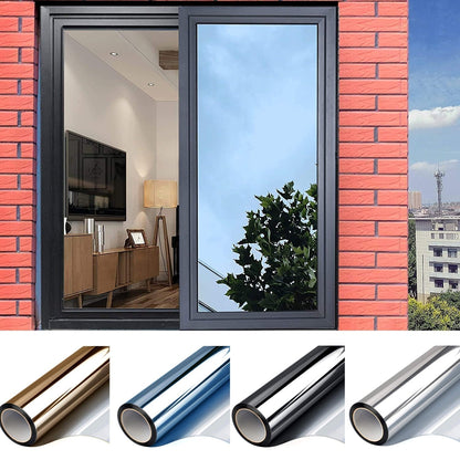 One-sided window film Privacy Protection with Heat Insulation