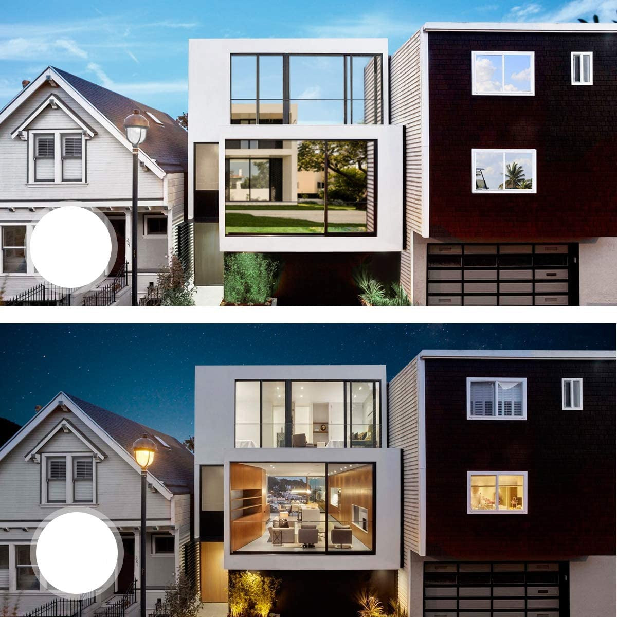 One-sided window film Privacy Protection with Heat Insulation