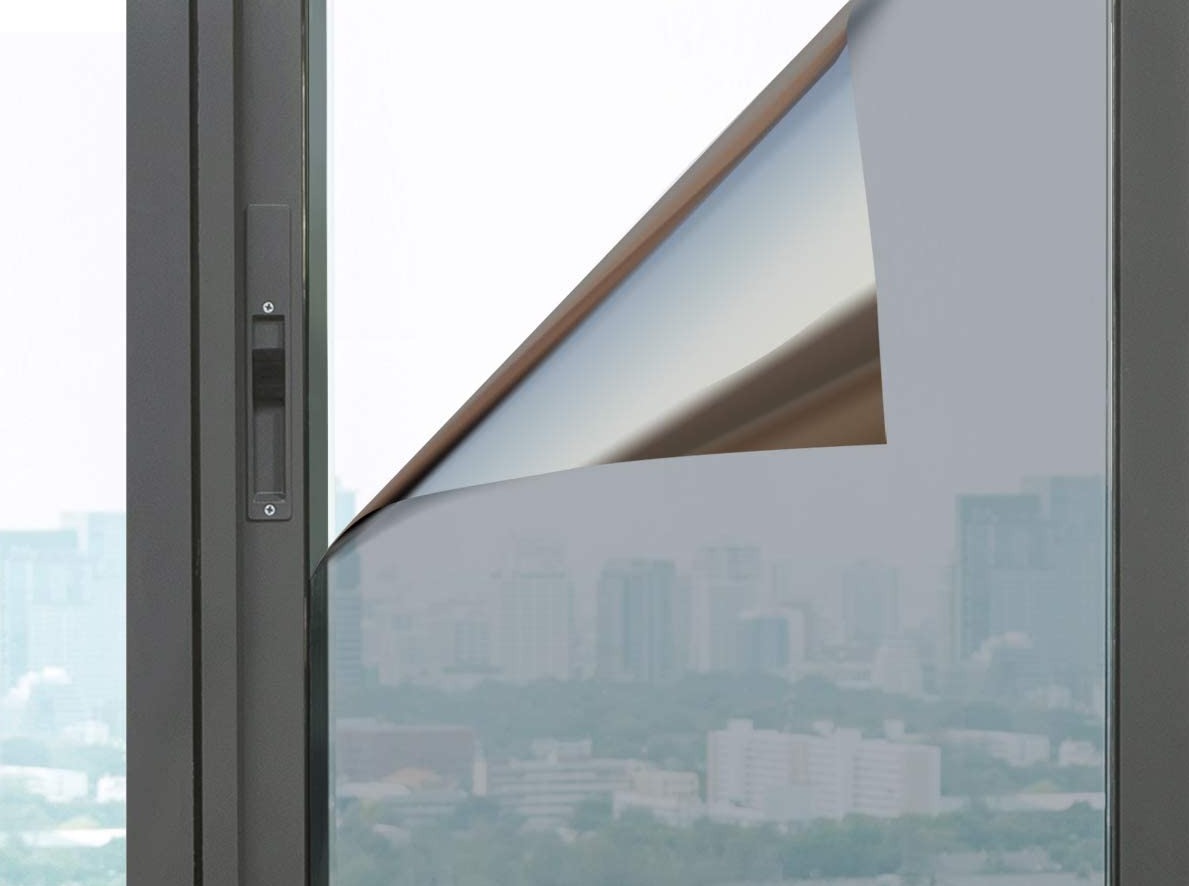 One-sided window film Privacy Protection with Heat Insulation