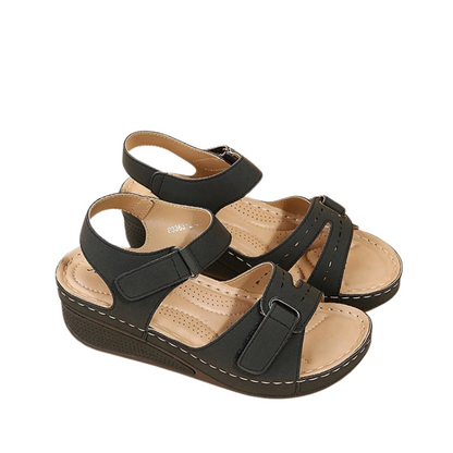 Orthopaedic platform sandals for women