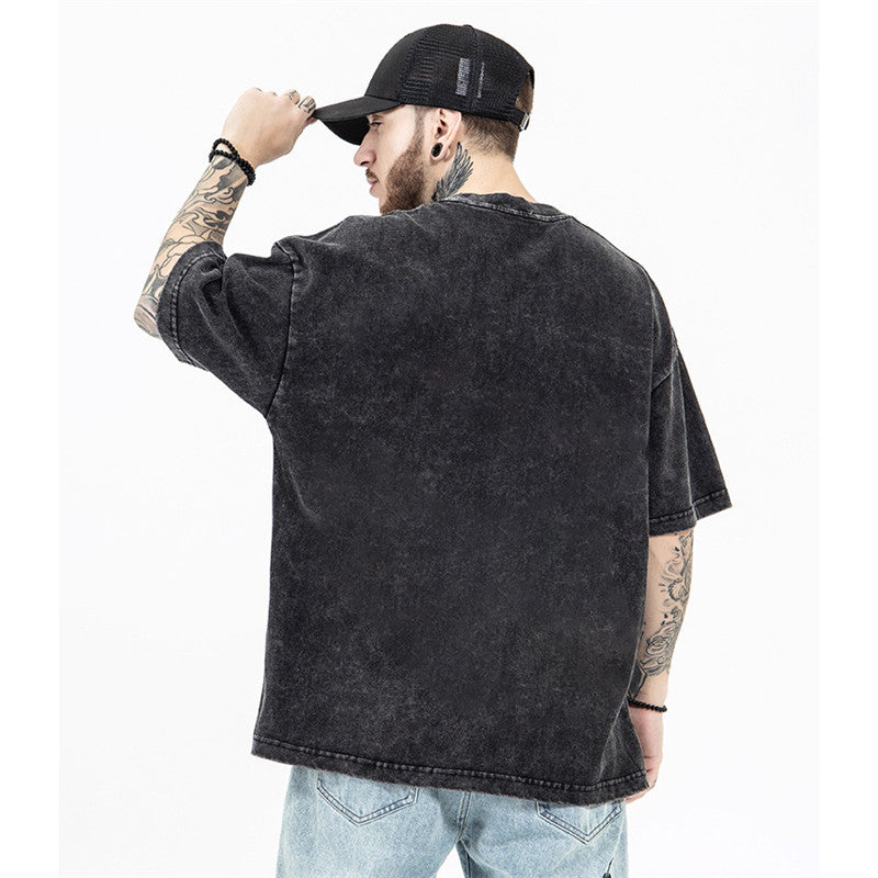 Oversized loose T-shirt for men