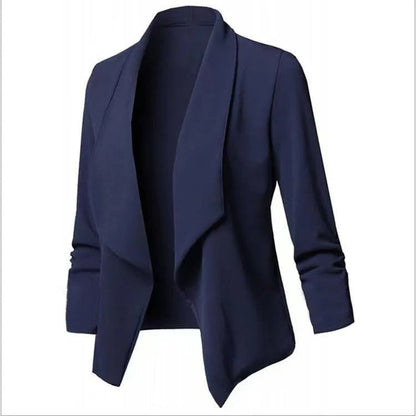 Oversized open blazer for women