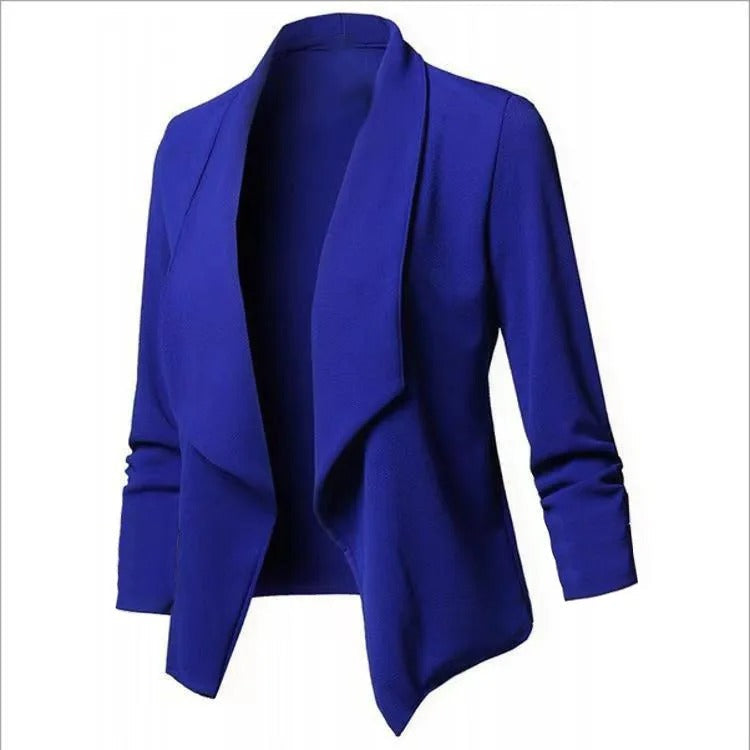 Oversized open blazer for women