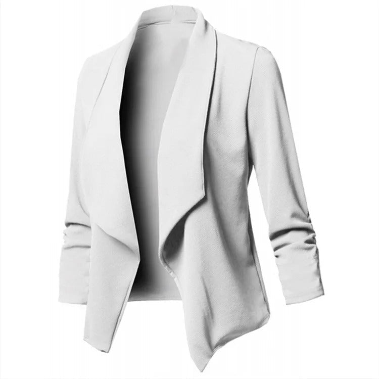 Oversized open blazer for women