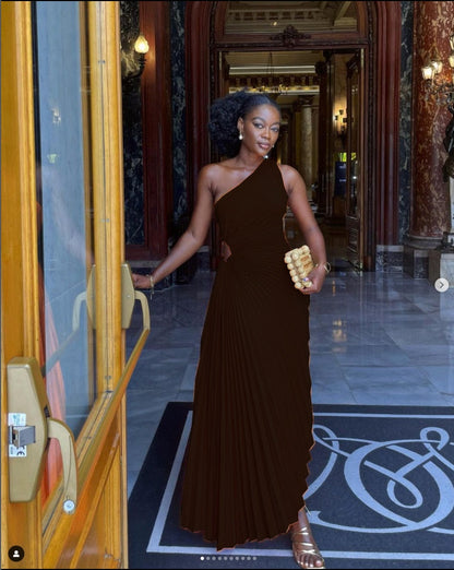 Party Dress Ladies Elegant Dress Luxury Fabric Blend